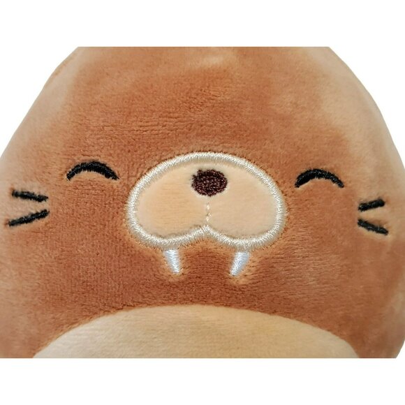 Squishmallow Walrus Bruce Plush Stuffed Animal Toy Ocean Sea Mammal Seal 5" - Picture 2 of 8